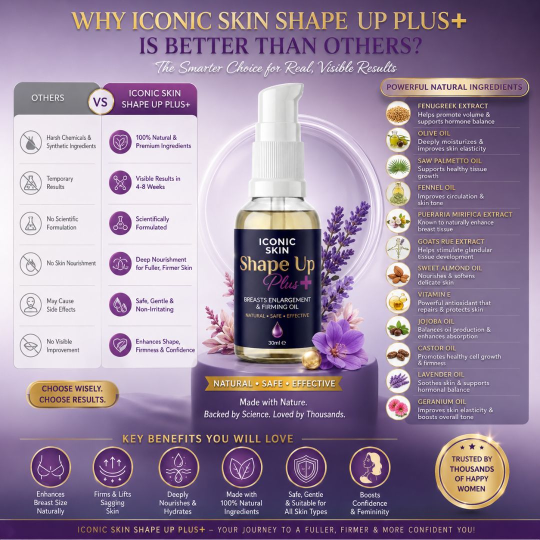 Breast Enlargement & Firming Oil 100% Organic