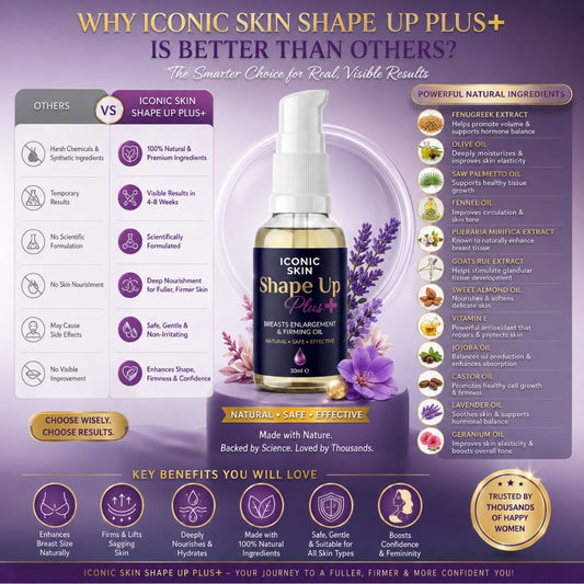 Breast Enlargement & Firming Oil 100% Organic