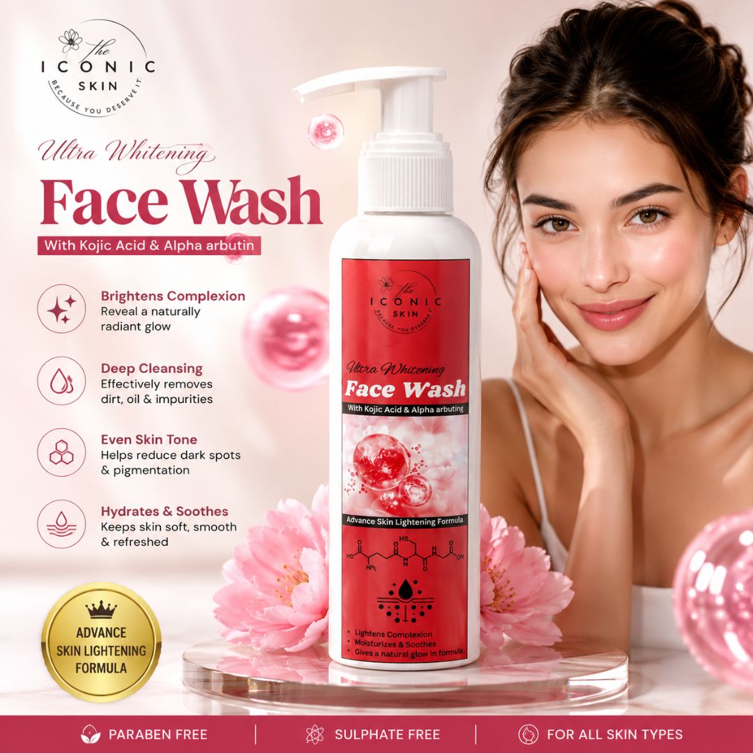 Ultra Whitening Face Wash in Pakistan – Brightening & Deep Cleansing
