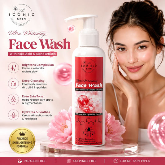 Ultra Whitening Face Wash in Pakistan – Brightening & Deep Cleansing