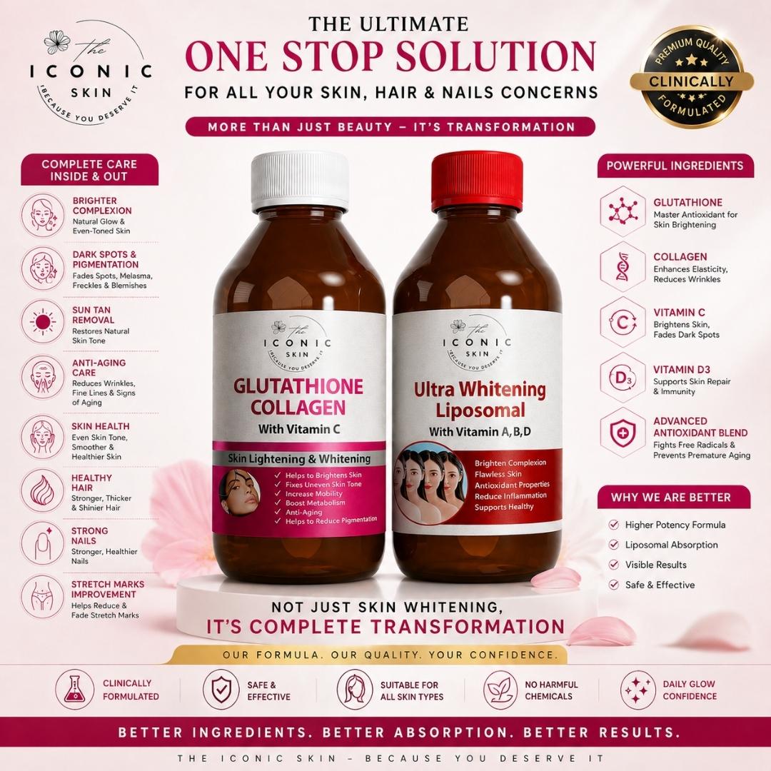Full Body Whitening Syrups For Men & Women