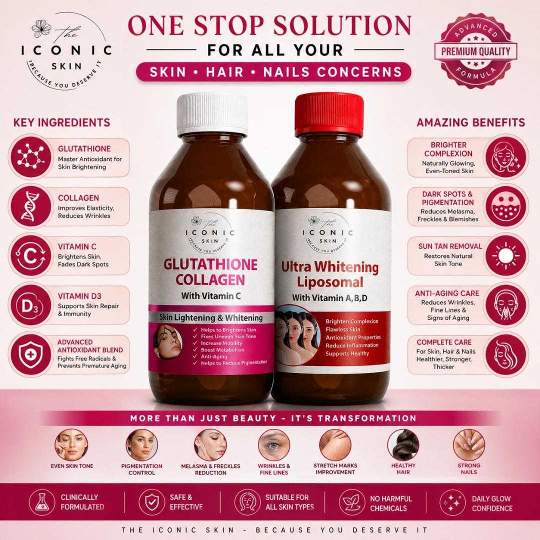 Full Body Whitening Syrups For Men & Women