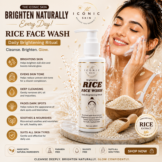 Rice Face Wash in Pakistan – Brightening & Gentle Cleansing