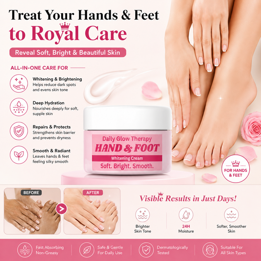 Hand and Foot Whitening Cream in Pakistan – Brighten & Smooth