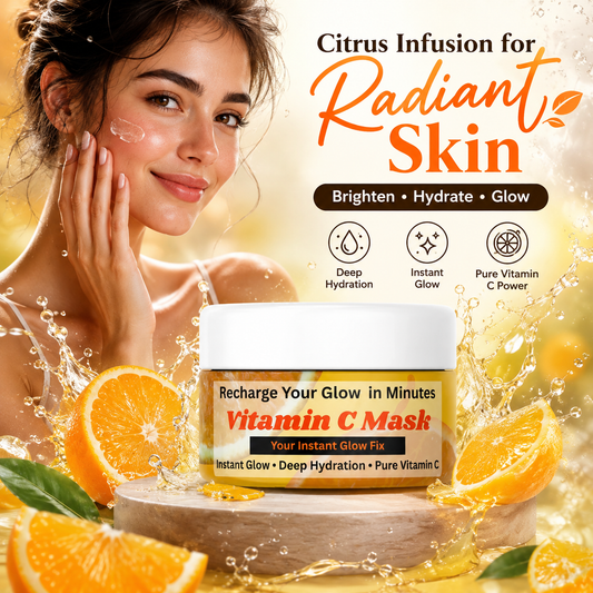 Vitamin C Face Mask in Pakistan – Brightening & Skin Revitalizing