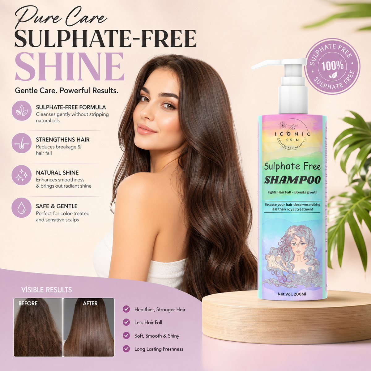 Sulphate Free Shampoo in Pakistan – Gentle Hair Care & Nourishment