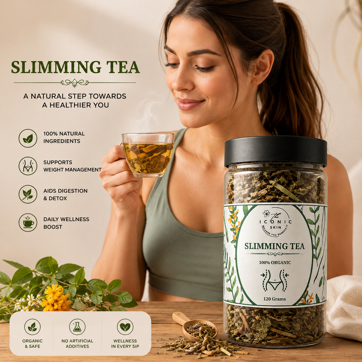 Slimming Tea 100% Organic in Pakistan – Weight Loss & Fat Burn