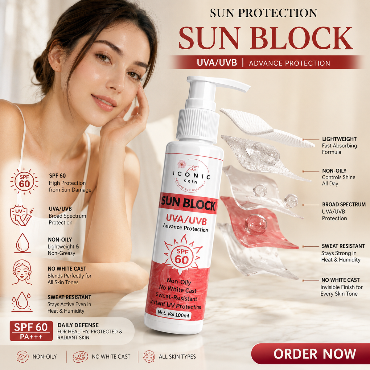 SPF 60 Sun Block Cream in Pakistan – Maximum Sun Protection