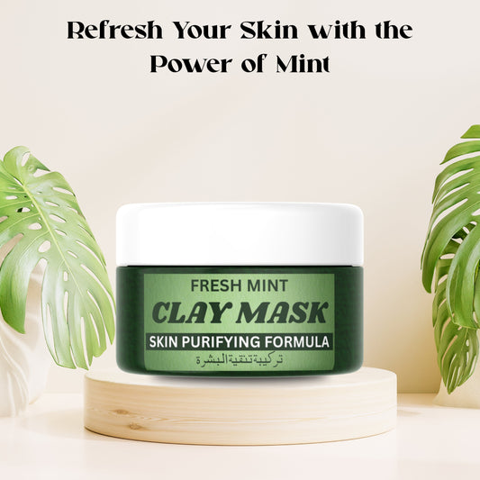 Fresh Mint Clay Mask in Pakistan – Deep Cleansing & Refreshing