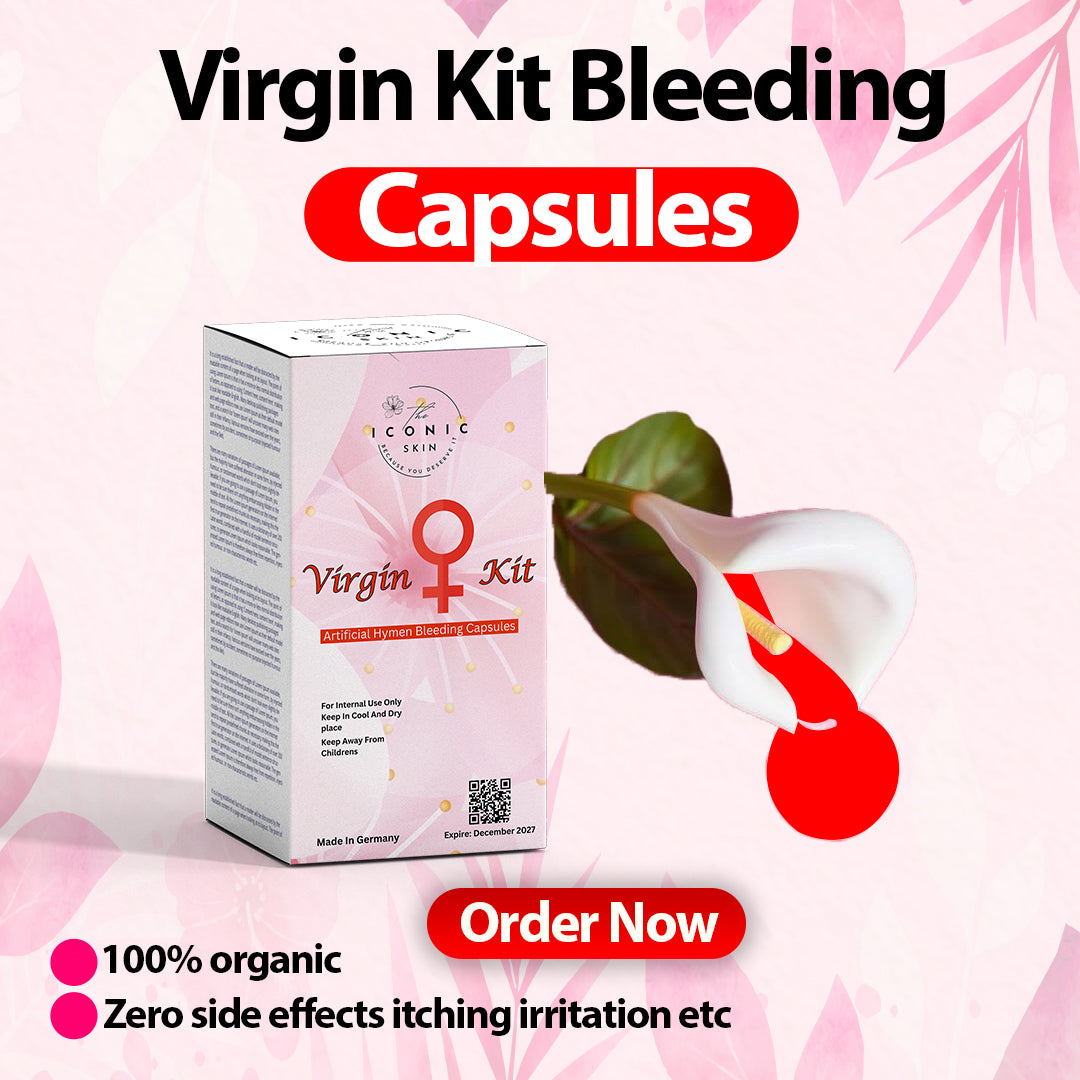 Hymen Bleeding Capsules benefits – produces realistic virgin blood effect, organic, discreet and safe