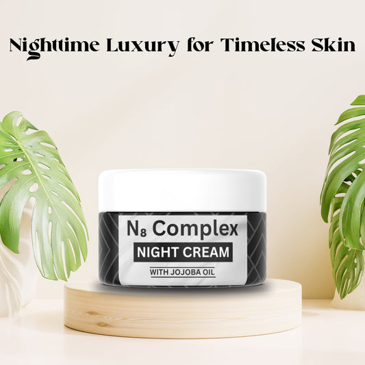 N8 Complex Night Cream with Jojoba Oil in Pakistan – Anti-Aging & Skin Nourishing