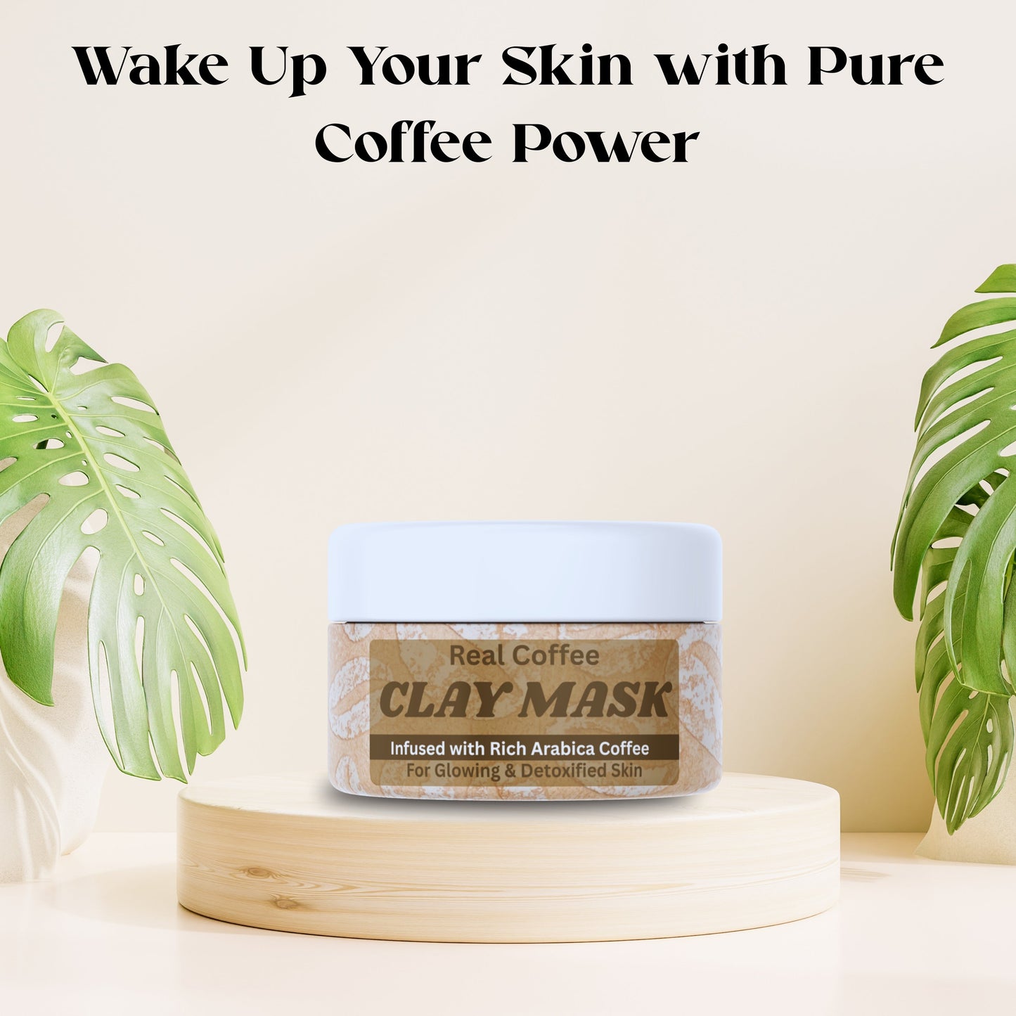Real Coffee Clay Mask in Pakistan – Deep Cleansing & Glowing Skin
