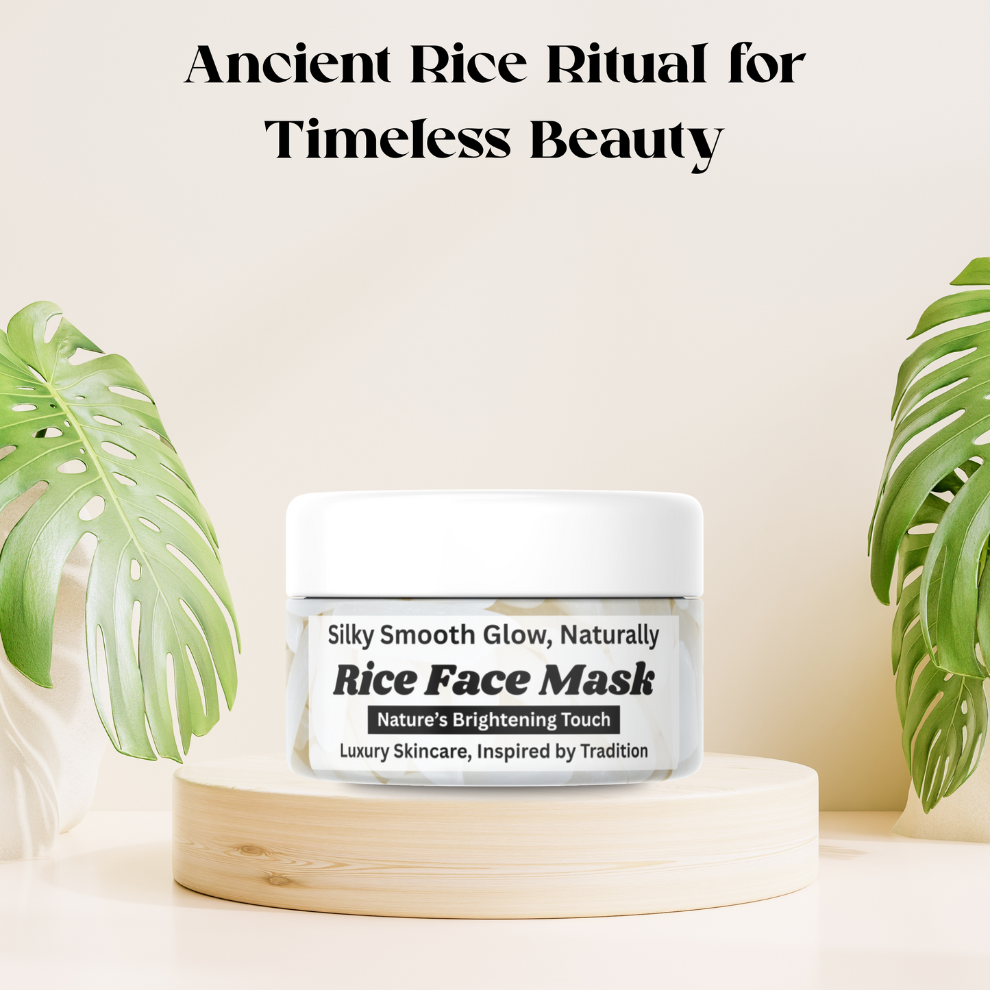 Rice Face Mask in Pakistan – Brightening & Skin Nourishing