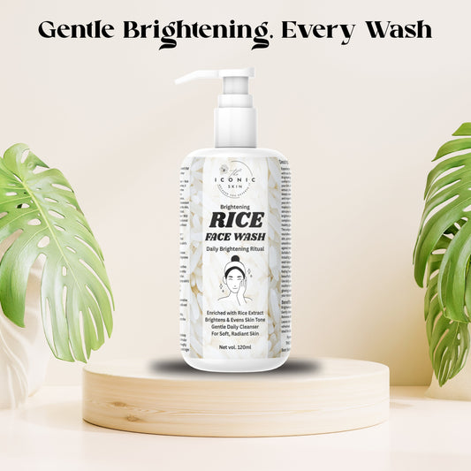 Rice Face Wash in Pakistan – Brightening & Gentle Cleansing