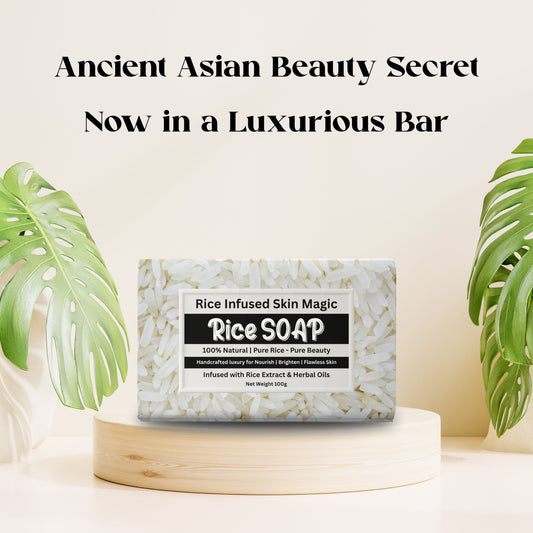 Rice Soap in Pakistan – Natural Skin Brightening & Whitening Soap
