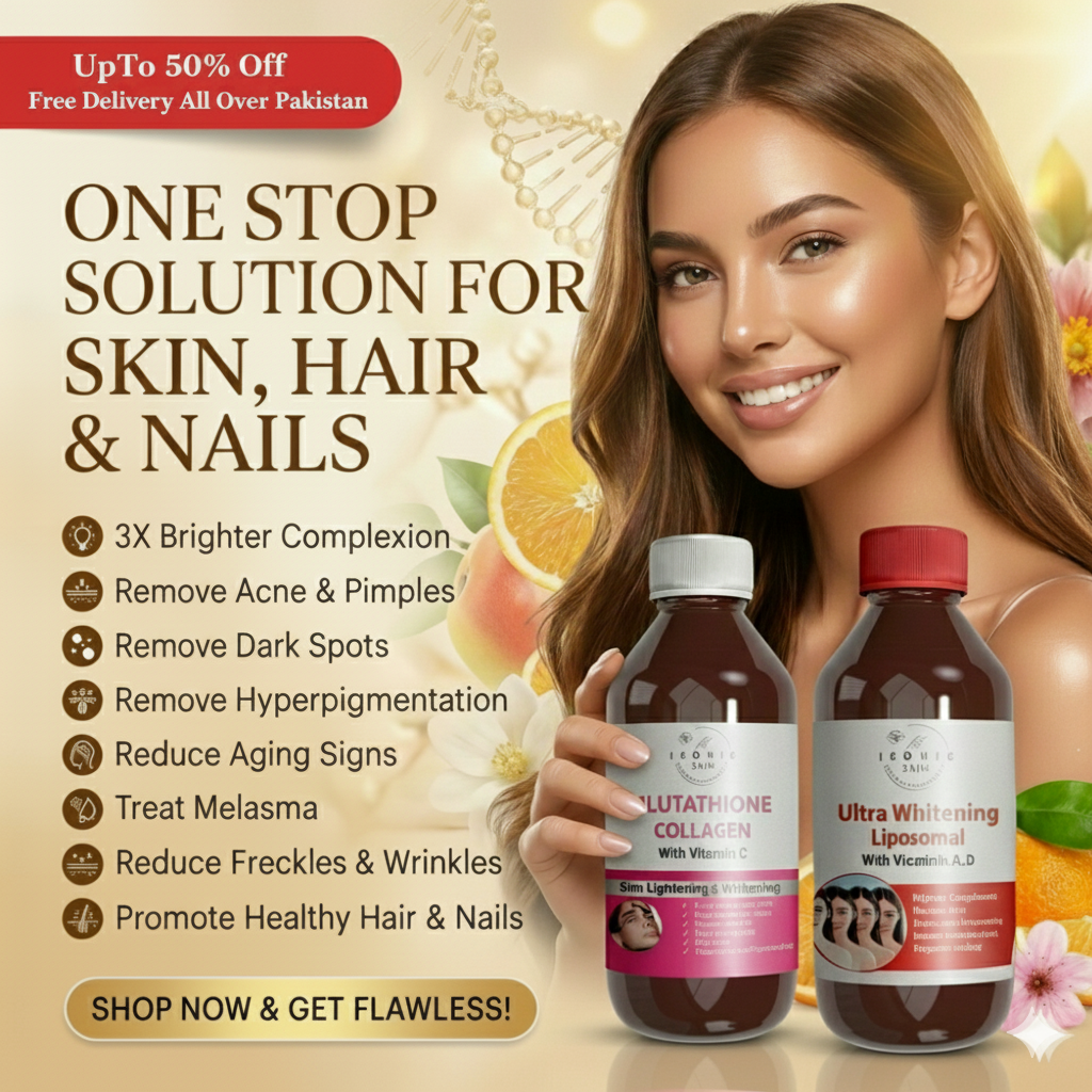 Full Body Whitening Syrups For Men & Women