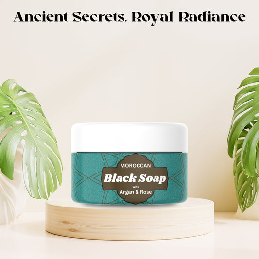 Royal Moroccan Black Hammam Soap in Pakistan – Deep Cleansing & Glowing Skin