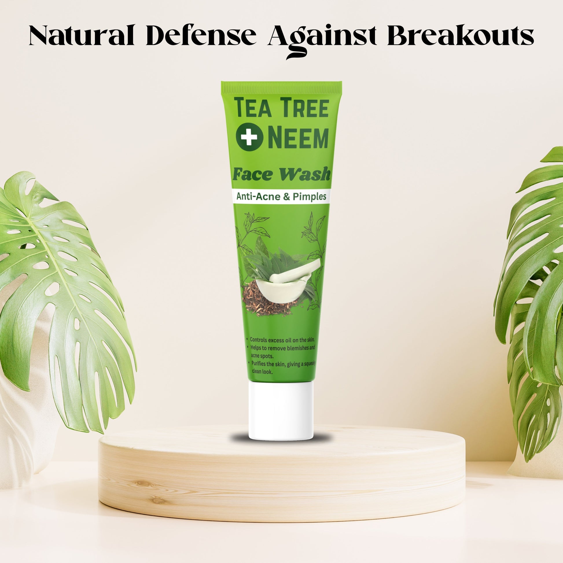Tea Tree & Neem Face Wash in Pakistan – Acne Control & Deep Cleansing