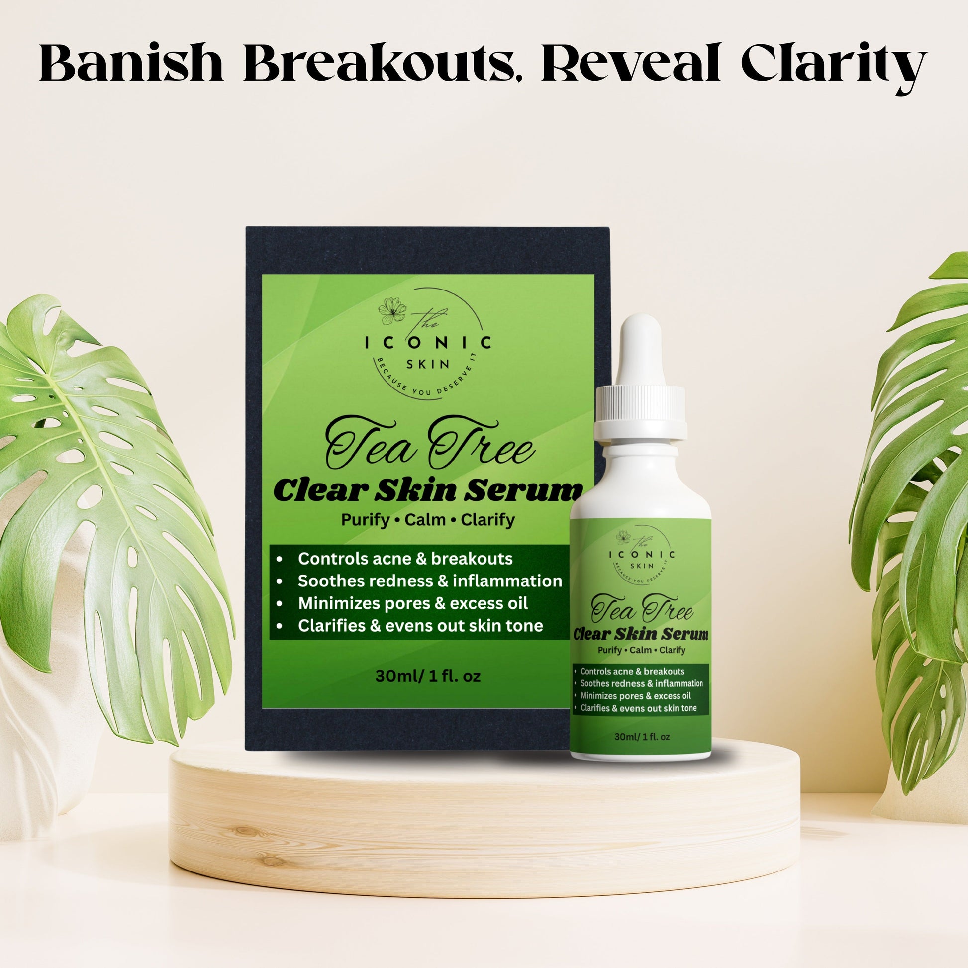 Tea Tree Serum in Pakistan – Acne & Blemish Control