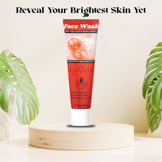 Ultra Whitening Face Wash in Pakistan – Brightening & Deep Cleansing