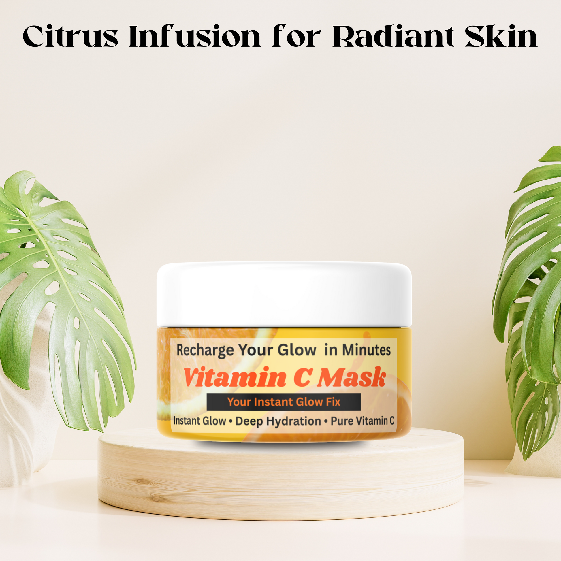 Vitamin C Face Mask in Pakistan – Brightening & Skin Revitalizing