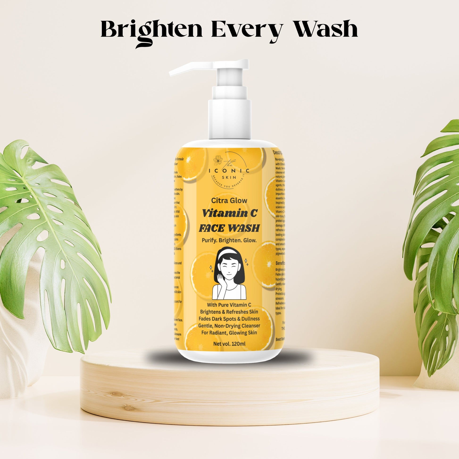Vitamin C Face Wash in Pakistan – Brightening & Refreshing
