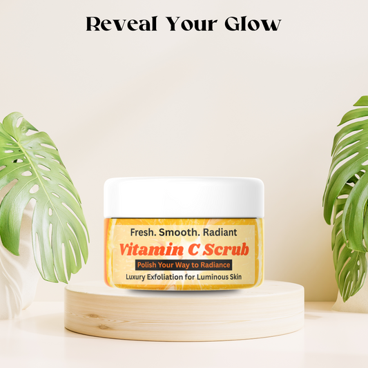 Vitamin C Scrub in Pakistan – Exfoliating & Brightening