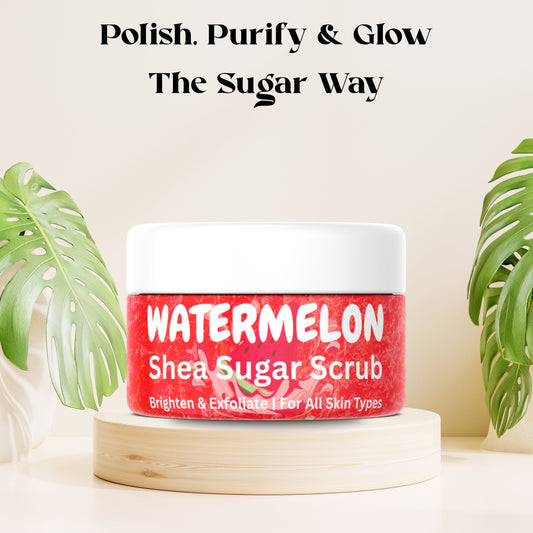Watermelon Shea Sugar Scrub in Pakistan – Exfoliating & Brightening